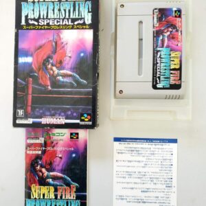 Super Fire Pro Wrestling Special Original Super Nintendo Famicom SNES SFC