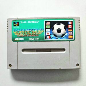 Champions World Class Soccer Original Super Nintendo Famicom SNES SFC