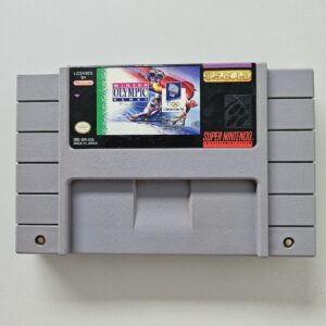 Winter Olympics Original Super Nintendo SNES