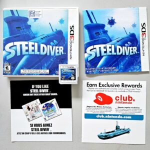 Steel Diver Original Nintendo 3DS