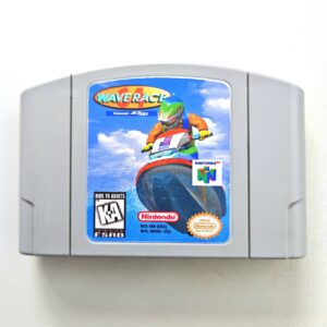 Wave Race 64 Relabel Frontal e Traseiro Original Nintendo 64