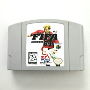 FIFA Soccer 64 Relabel Frontal e Traseiro Original Nintendo 64