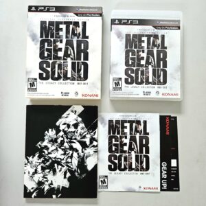 Metal Gear Solid The Legacy Collection Original Playstation 3 PS3