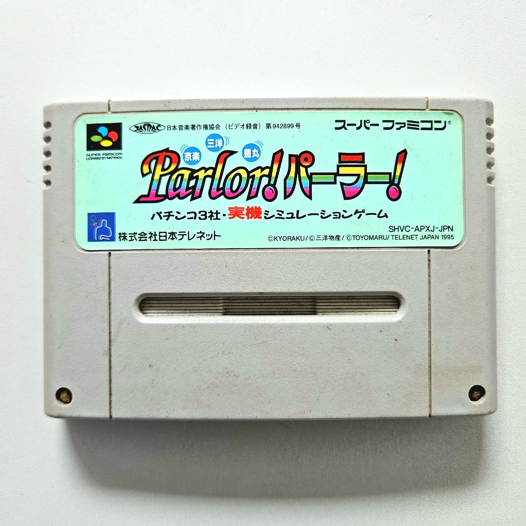 Parlor Original Super Nintendo Famicom SNES SFC
