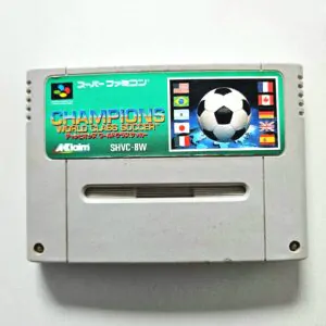 Champions World Class Soccer Original Super Nintendo Famicom SNES SFC