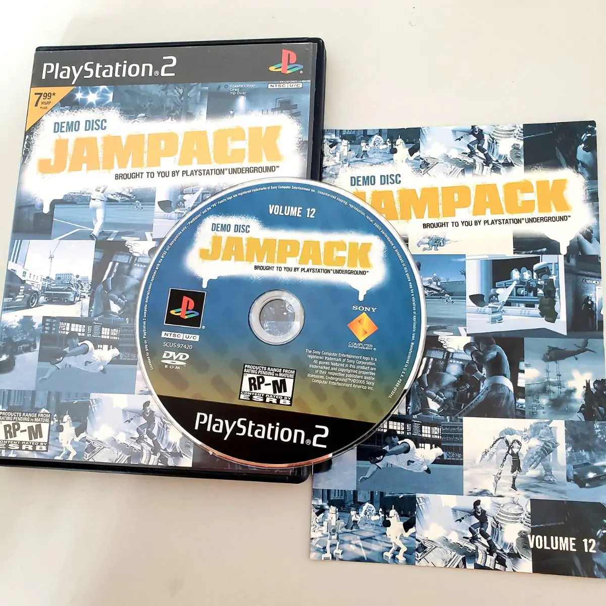 Jampack Vol. 12 Original Playstation 2 PS2