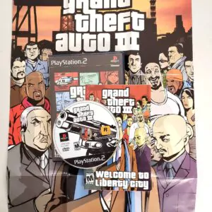 Grand Theft Auto III (GTA 3) Original Playstation 2 PS2