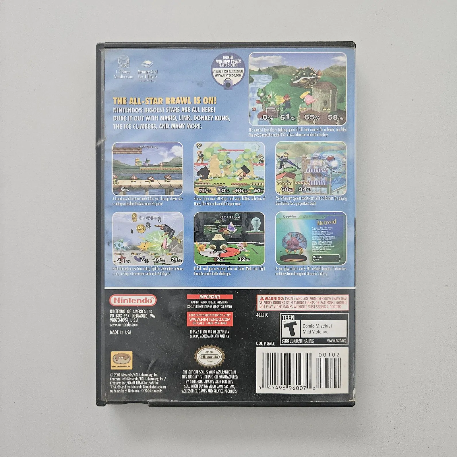 Super Smash Bros. Melee Game Cube Nintendo - Imagem 3