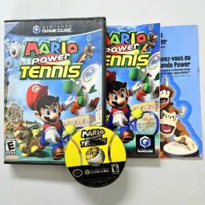Mario Power Tennis Original Game Cube Nintendo