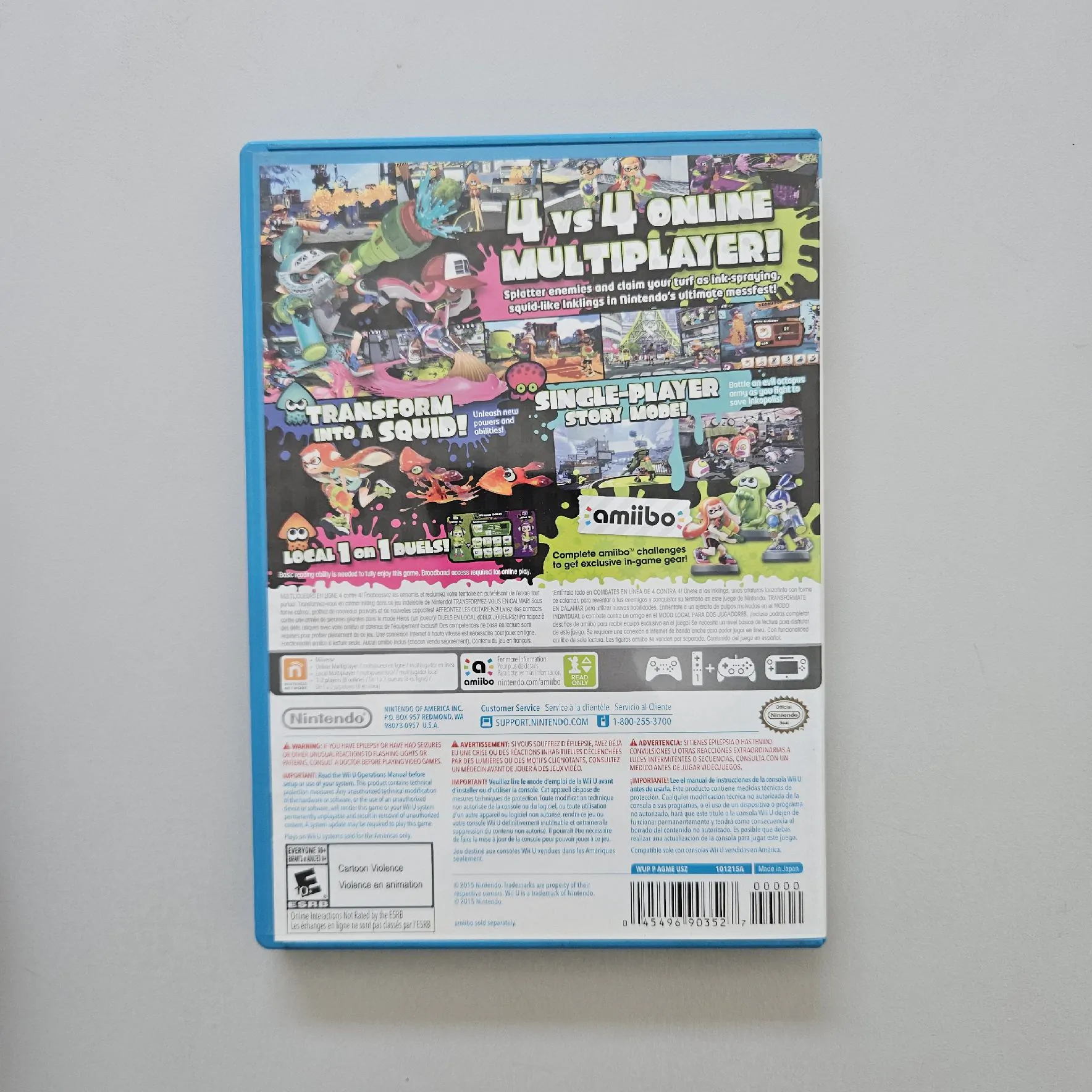 Splatoon Original Wii - Wii U Nintendo - Imagem 3