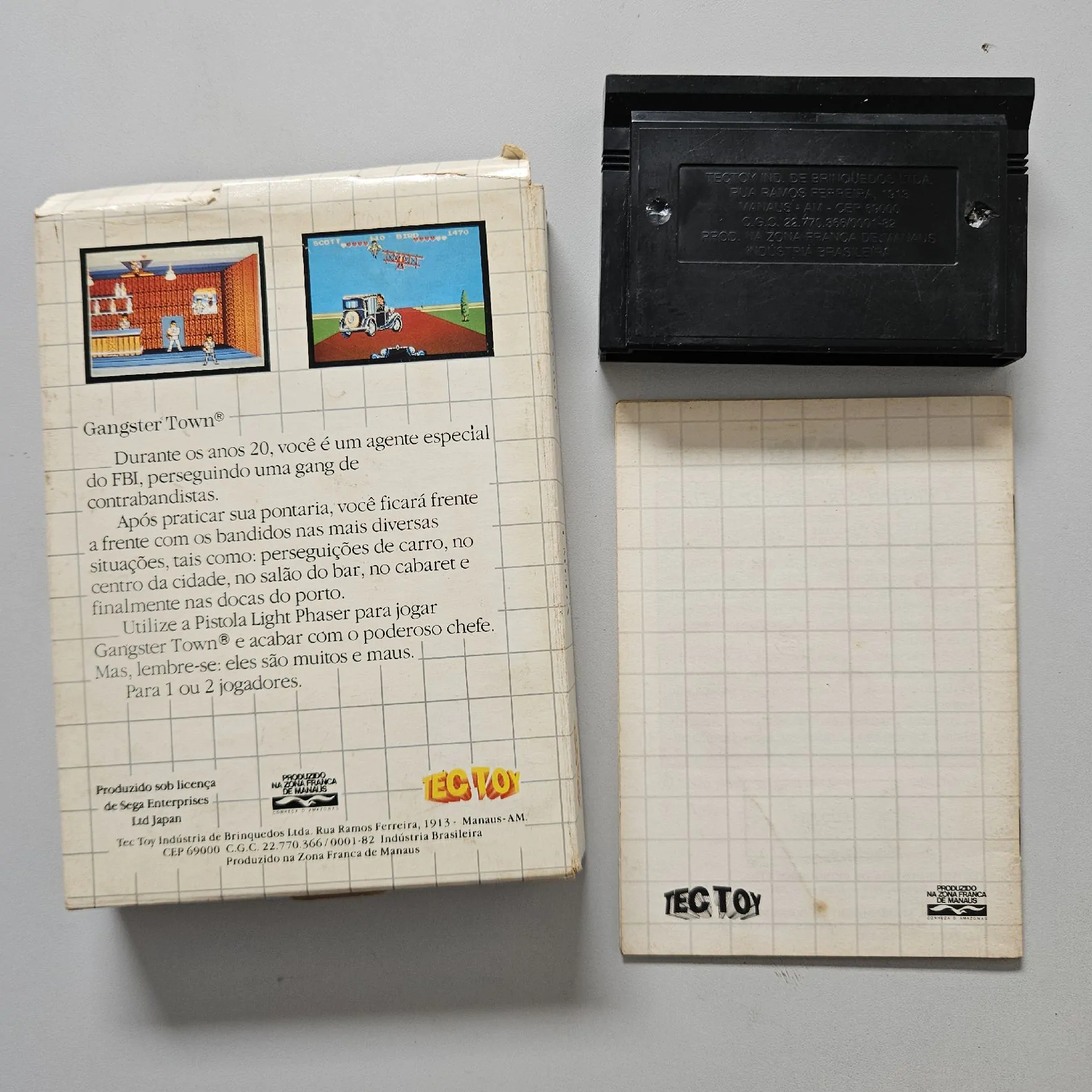 Gangster Town Original Master System - Imagem 3