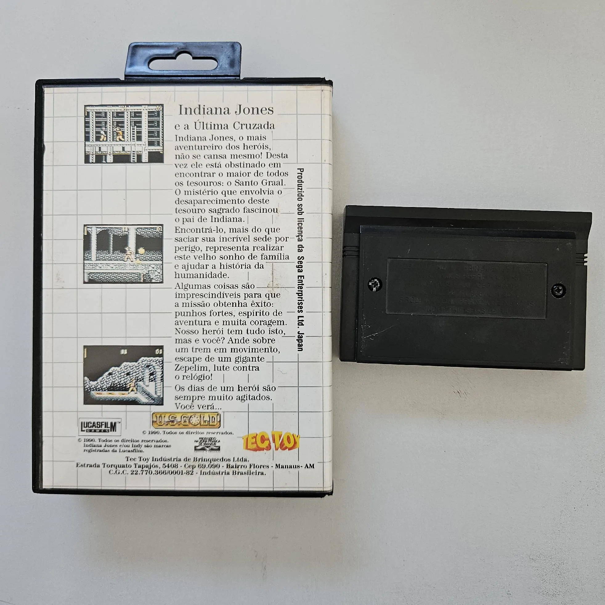Indiana Jones E a última Cruzada Original Master System - Imagem 4