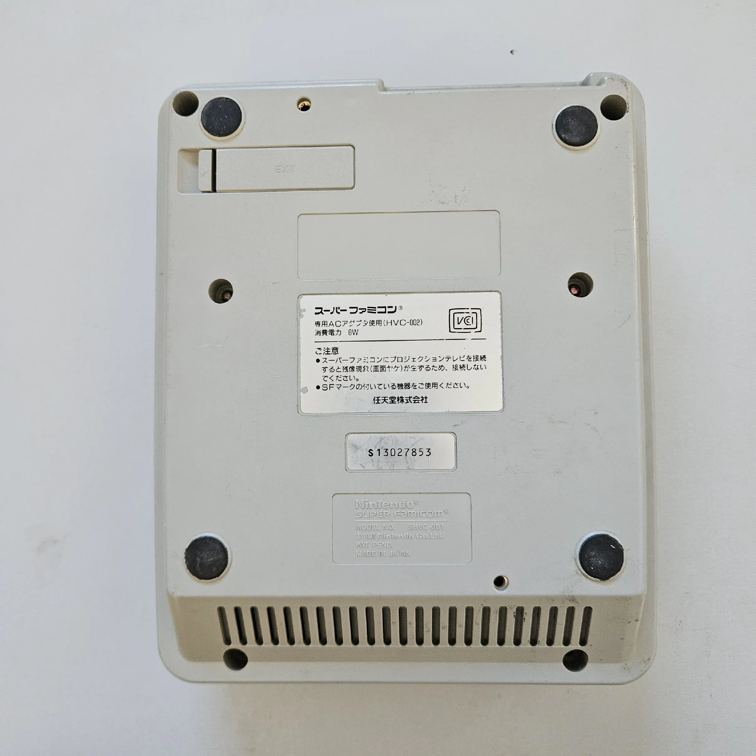 Console Super Nintendo Famicom 001 Original Sfc Snes Cinza - Imagem 7
