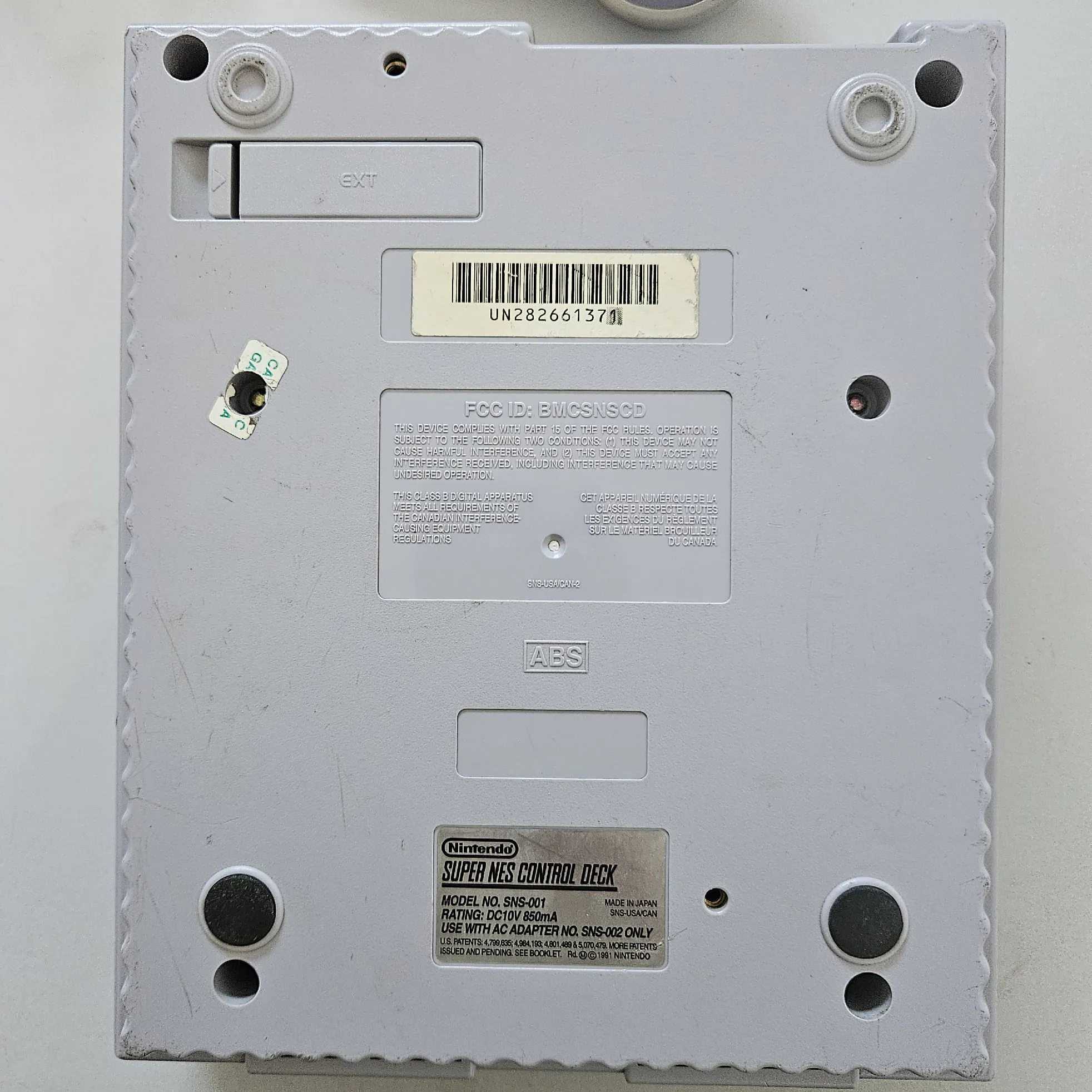 Console Super Nintendo Snes Original Na Caixa Cinza - Imagem 5