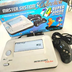 Console Master System 3 Compact 74 Jogos Cinza