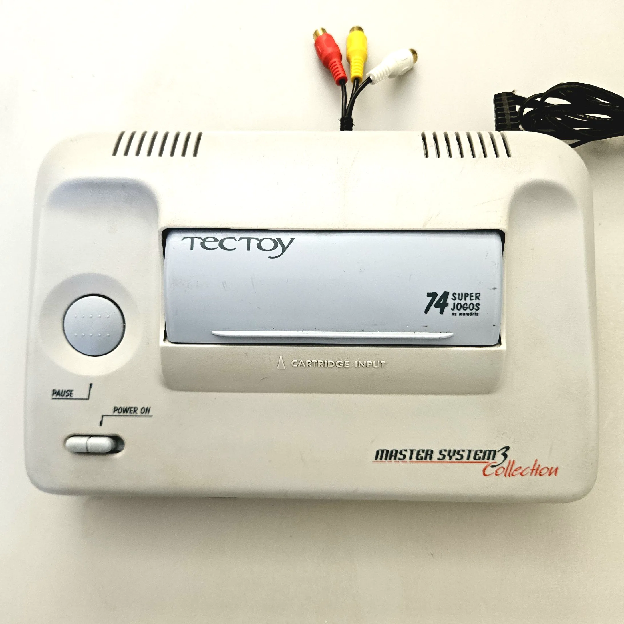 Console Master System 3 Compact 74 Jogos Cinza - Imagem 2