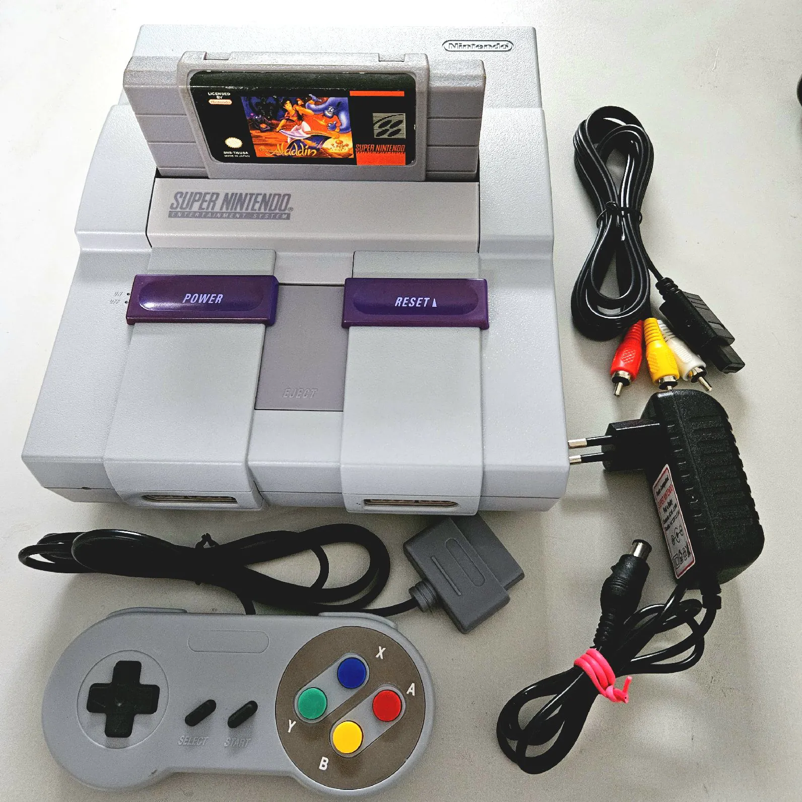 Console Super Nintendo Original Snes Cinza