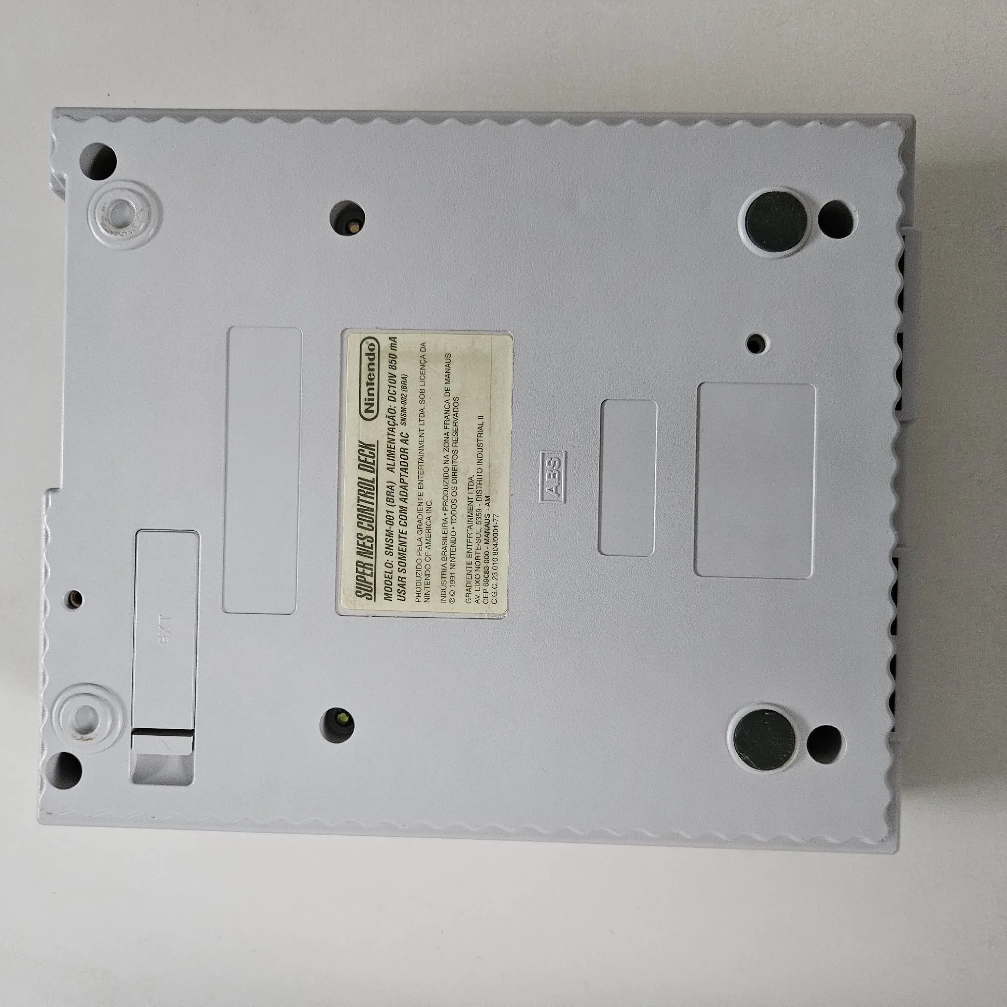 Console Super Nintendo Original Snes Cinza - Imagem 5
